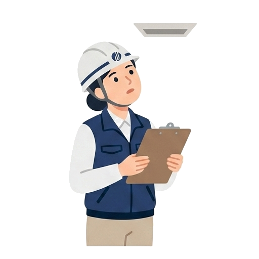 構造躯体検査のイラスト